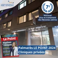 7ᵉ au classement national du traitement du fibrome utérin !