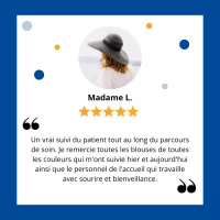 Commentaires de nos patients
