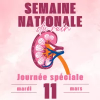  Semaine Nationale du Rein : 11 mars journée spéciale !