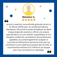 Commentaires de nos patients